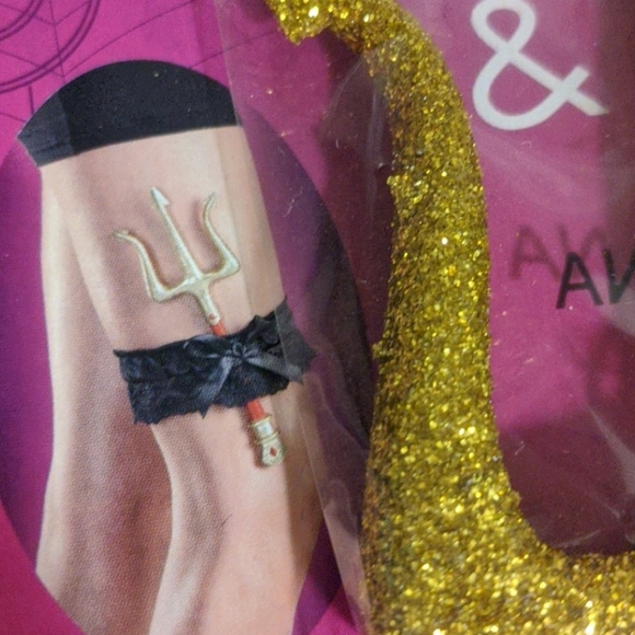 Disguise Accessories Garter Belt With Glitter Pitchfork Poshmark